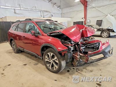 Czwarte zdjęcie samochodu z boku: 2021 SUBARU OUTBACK LIMITED VIN:4S4BTANC4M3195609 - miniatura