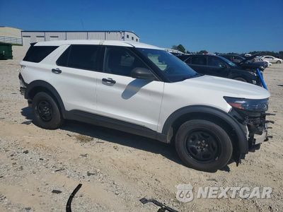 Czwarte zdjęcie samochodu z boku: 2021 FORD EXPLORER POLICE INTERCEPTOR VIN:1FM5K8AB1MGA19504 - miniatura