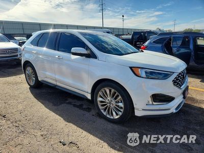 Czwarte zdjęcie samochodu z boku: 2020 FORD EDGE TITANIUM VIN:2FMPK4K95LBA12199 - miniatura