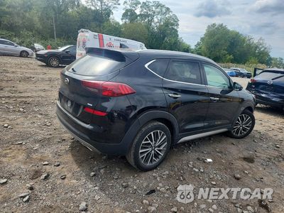 Trzecie zdjęcie samochodu z tyłu: 2020 HYUNDAI TUCSON LIMITED VIN:KM8J3CAL9LU139932 - miniatura