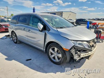 Czwarte zdjęcie samochodu z boku: 2019 HONDA ODYSSEY EXL VIN:5FNRL6H70KB044703 - miniatura