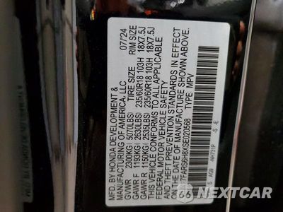 Zdjęcie 14 z 14 samochodu: 2025 HONDA CR-V SPORT-L VIN:7FARS6H8XSE020568 - miniatura