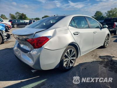 Trzecie zdjęcie samochodu z tyłu: 2018 TOYOTA COROLLA SE VIN:2T1BURHE8JC110397 - miniatura