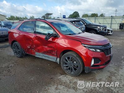 Czwarte zdjęcie samochodu z boku: 2024 CHEVROLET EQUINOX RS VIN:3GNAXWEG1RS107208 - miniatura
