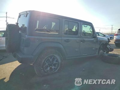 Trzecie zdjęcie samochodu z tyłu: 2020 JEEP WRANGLER UNLIMITED SPORT VIN:1C4HJXDN7LW142958 - miniatura