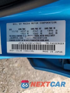 Zdjęcie 13 z 13 samochodu: 2011 MAZDA SPEED 3 VIN:JM1BL1K32B1419820 - miniatura