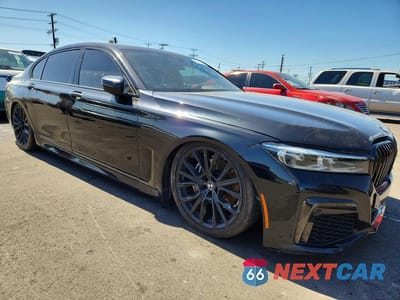 Czwarte zdjęcie samochodu z boku: 2020 BMW 740 I VIN:WBA7T2C04LGL17544 - miniatura