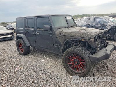 Czwarte zdjęcie samochodu z boku: 2016 JEEP WRANGLER UNLIMITED SPORT VIN:1C4BJWDG8GL326296 - miniatura
