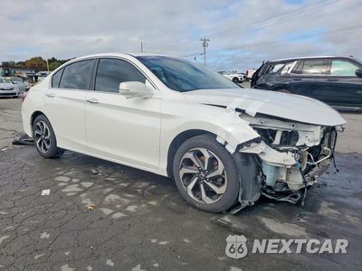 Czwarte zdjęcie samochodu z boku: 2017 HONDA ACCORD EX VIN:1HGCR2F74HA151725 - miniatura