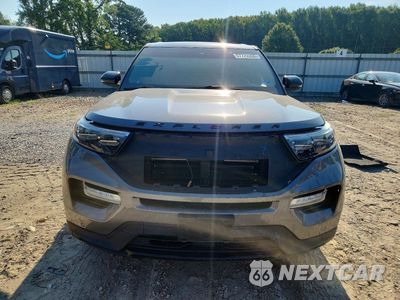 Piąte zdjęcie samochodu w środku: 2021 FORD EXPLORER ST VIN:1FM5K8GC5MGA36337 - miniatura