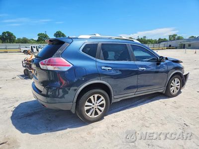 Trzecie zdjęcie samochodu z tyłu: 2016 NISSAN ROGUE SV VIN:KNMAT2MT1GP653269 - miniatura