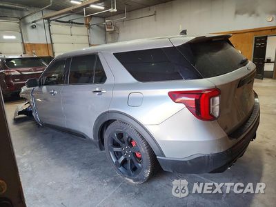 Drugie zdjęcie samochodu z przodu: 2021 FORD EXPLORER ST VIN:1FM5K8GC2MGC36155 - miniatura