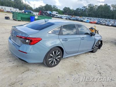 Trzecie zdjęcie samochodu z tyłu: 2024 HONDA CIVIC EX VIN:2HGFE1F77RH309464 - miniatura