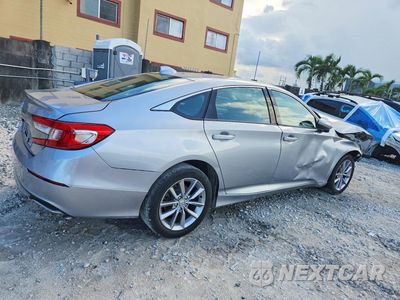 Trzecie zdjęcie samochodu z tyłu: 2021 HONDA ACCORD LX VIN:1HGCV1F17MA044258 - miniatura
