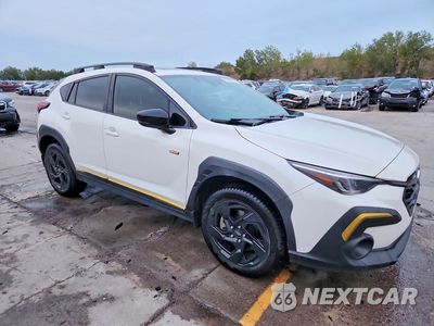 Czwarte zdjęcie samochodu z boku: 2024 SUBARU CROSSTREK SPORT VIN:4S4GUHF6XR3704825 - miniatura