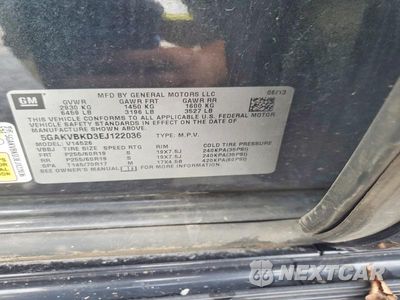 Zdjęcie 13 z 13 samochodu: 2014 BUICK ENCLAVE VIN:5GAKVBKD3EJ122036 - miniatura