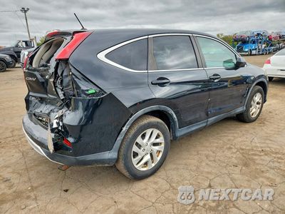 Trzecie zdjęcie samochodu z tyłu: 2015 HONDA CR-V EX VIN:5J6RM4H59FL070651 - miniatura