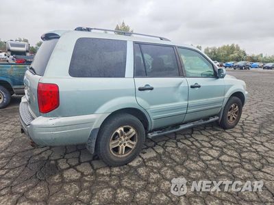 Trzecie zdjęcie samochodu z tyłu: 2003 HONDA PILOT EX VIN:2HKYF18463H581459 - miniatura