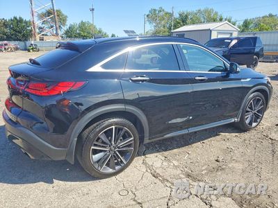Trzecie zdjęcie samochodu z tyłu: 2023 INFINITI QX55 ESSENTIAL VIN:3PCAJ5KR6PF105759 - miniatura