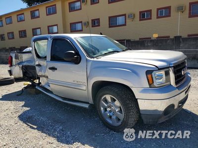 Czwarte zdjęcie samochodu z boku: 2010 GMC SIERRA C1500 SLE VIN:3GTRCVE06AG212497 - miniatura