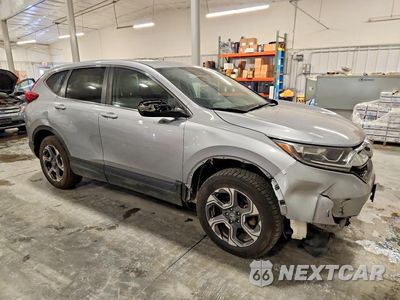 Czwarte zdjęcie samochodu z boku: 2017 HONDA CR-V EX VIN:5J6RW2H51HL038133 - miniatura