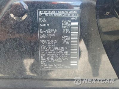Zdjęcie 13 z 13 samochodu: 2018 NISSAN ROGUE SV VIN:KNMAT2MV2JP509383 - miniatura