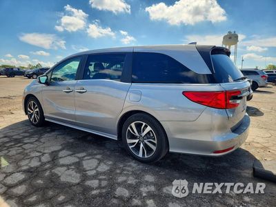 Drugie zdjęcie samochodu z przodu: 2024 HONDA ODYSSEY TOURING VIN:5FNRL6H80RB038483 - miniatura