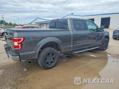 Trzecie zdjęcie samochodu z tyłu: 2018 FORD F150 SUPERCREW VIN:1FTFW1EG9JKC00238 - miniatura