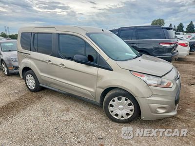 Czwarte zdjęcie samochodu z boku: 2014 FORD TRANSIT CONNECT XLT VIN:NM0AS8F78E1144590 - miniatura