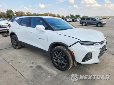 Czwarte zdjęcie samochodu z boku: 2022 CHEVROLET BLAZER 2LT VIN:3GNKBCR45NS172168 - miniatura