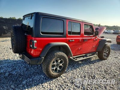 Trzecie zdjęcie samochodu z tyłu: 2021 JEEP WRANGLER UNLIMITED RUBICON VIN:1C4HJXFG3MW866307 - miniatura