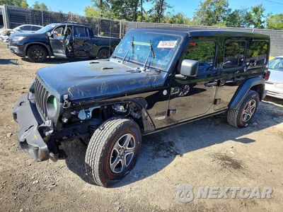2021 JEEP WRANGLER UNLIMITED SPORT 1C4HJXDN3MW739123 - główne zdjęcie licytacji z USA - miniatura