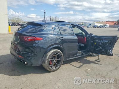 Trzecie zdjęcie samochodu z tyłu: 2019 ALFA ROMEO STELVIO QUADRIFOGLIO VIN:ZASPAKEV9K7C37602 - miniatura