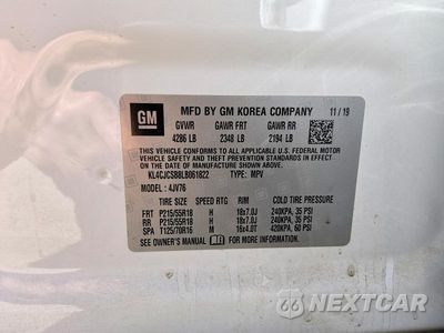 Zdjęcie 13 z 13 samochodu: 2020 BUICK ENCORE ESSENCE VIN:KL4CJCSB8LB061822 - miniatura