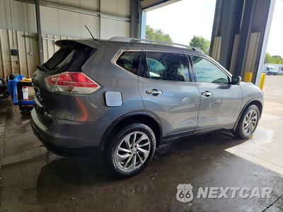 Trzecie zdjęcie samochodu z tyłu: 2015 NISSAN ROGUE SL VIN:5N1AT2MV5FC895436 - miniatura