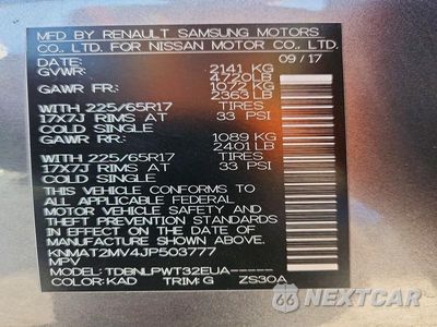Zdjęcie 14 z 14 samochodu: 2018 NISSAN ROGUE S VIN:KNMAT2MV4JP503777 - miniatura