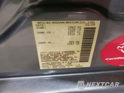 Zdjęcie 12 z 12 samochodu: 2019 NISSAN ALTIMA S VIN:1N4BL4BV2KC171629 - miniatura