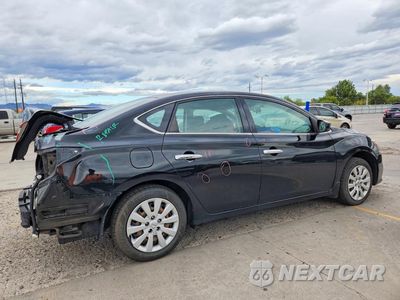 Trzecie zdjęcie samochodu z tyłu: 2019 NISSAN SENTRA S VIN:3N1AB7AP7KY406680 - miniatura