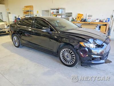 Czwarte zdjęcie samochodu z boku: 2013 FORD FUSION TITANIUM VIN:3FA6P0K95DR279815 - miniatura