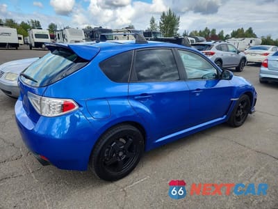Trzecie zdjęcie samochodu z tyłu: 2012 SUBARU IMPREZA WRX VIN:JF1GR7E63CG240848 - miniatura