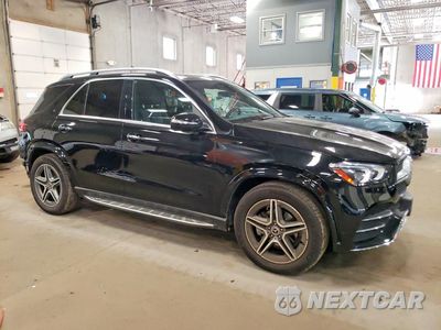 Czwarte zdjęcie samochodu z boku: 2022 MERCEDES-BENZ GLE 350 4MATIC VIN:4JGFB4KB5NA636632 - miniatura