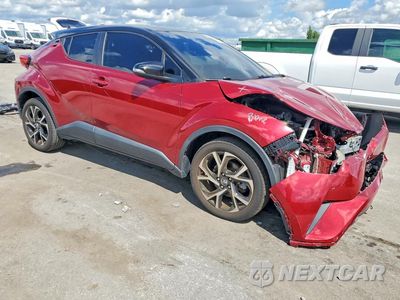 Czwarte zdjęcie samochodu z boku: 2019 TOYOTA C-HR XLE VIN:NMTKHMBX9KR083574 - miniatura