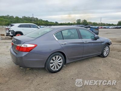 Trzecie zdjęcie samochodu z tyłu: 2013 HONDA ACCORD EXL VIN:1HGCR2F8XDA266073 - miniatura