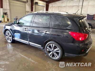 Drugie zdjęcie samochodu z przodu: 2017 NISSAN PATHFINDER PLATINUM VIN:5N1DR2MM3HC669563 - miniatura