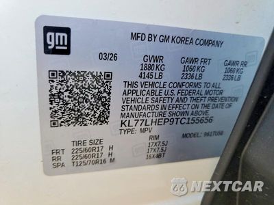 Zdjęcie 14 z 14 samochodu: 2026 CHEVROLET TRAX 1LT VIN:KL77LHEP9TC155656 - miniatura
