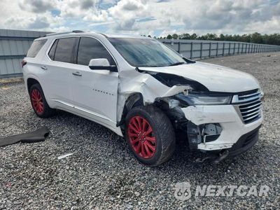 Czwarte zdjęcie samochodu z boku: 2023 CHEVROLET TRAVERSE PREMIER VIN:1GNERKKW5PJ205592 - miniatura