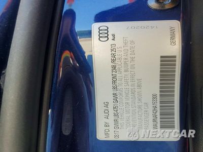 Zdjęcie 12 z 12 samochodu: 2017 AUDI A4 PRESTIGE VIN:WAURNAF42HA153300 - miniatura