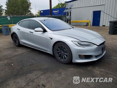 Czwarte zdjęcie samochodu z boku: 2017 TESLA MODEL S VIN:5YJSA1E26HF197291 - miniatura