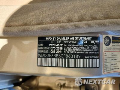 Zdjęcie 12 z 12 samochodu: 2012 MERCEDES-BENZ C 300 4MATIC VIN:WDDGF8BB6CF863189 - miniatura