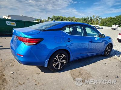 Trzecie zdjęcie samochodu z tyłu: 2020 NISSAN SENTRA SV VIN:3N1AB8CV6LY303673 - miniatura